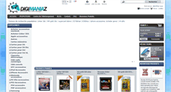 Desktop Screenshot of digimaniaz.com