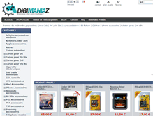 Tablet Screenshot of digimaniaz.com